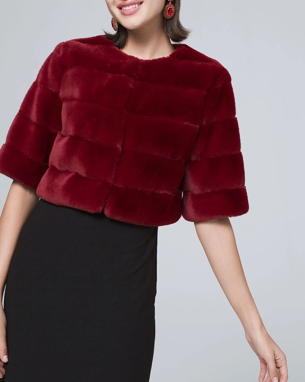 Faux Fur Bolero